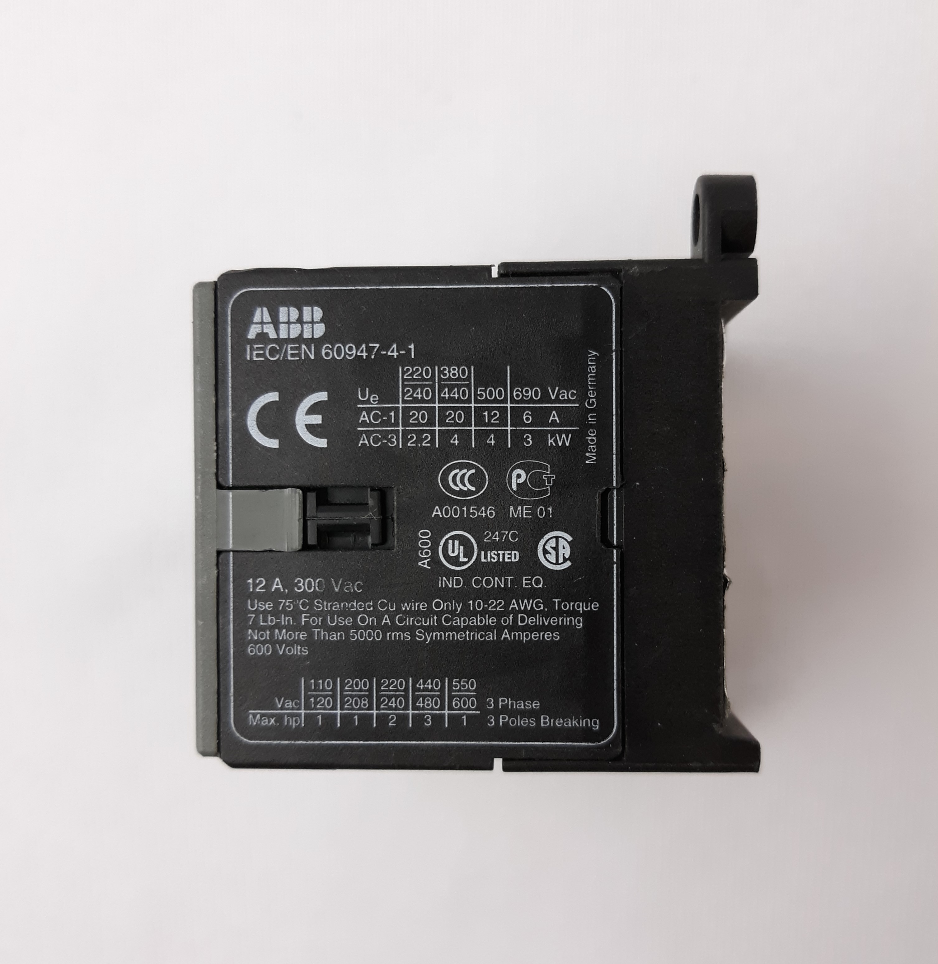 ABB B6-40-00 Contactor ABB B6-40-00 Contactor