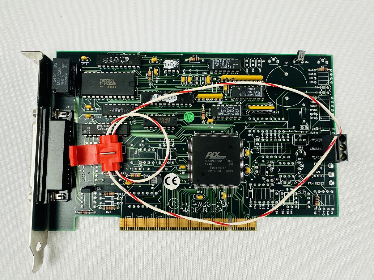 Access I/O PCI-WDG-CSM REV:D PCI Watchdog Timer with Computer Monitor Functions Access I/O PCI-WDG-CSM REV:D PCI Watchdog Timer with Computer Monitor Functions