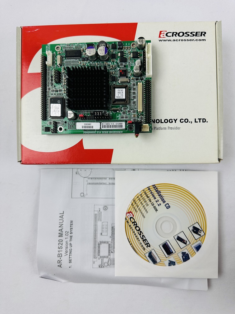 Acrosser AR-B1520A PC/104 CPU Board Acrosser AR-B1520A PC/104 CPU Board