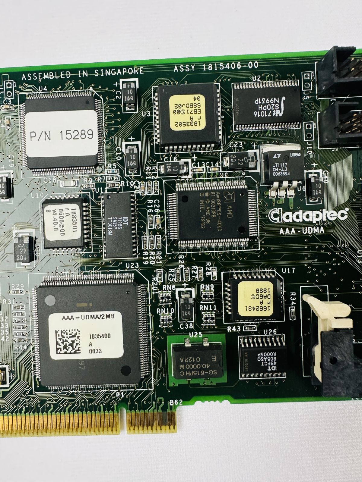 Adaptec AAA-131U2 Ultra2 SCSI RAID Controller Card Adaptec AAA-131U2 Ultra2 SCSI RAID Controller Card