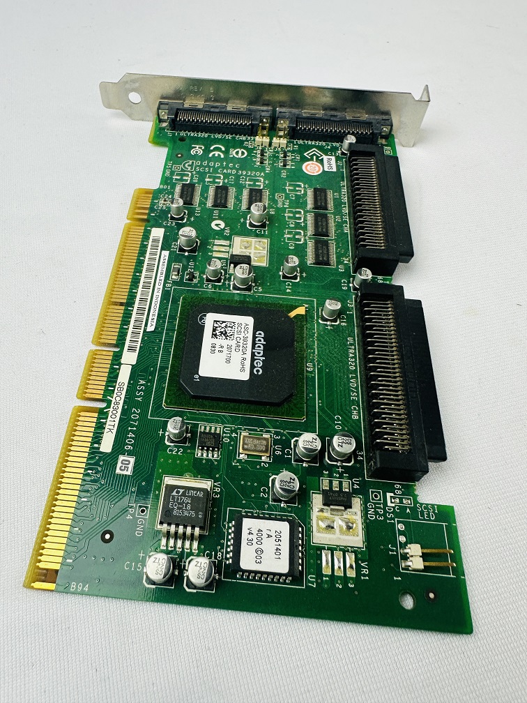 Adaptec ASC-39320A SCSI RAID Controller Card Adaptec ASC-39320A SCSI RAID Controller Card