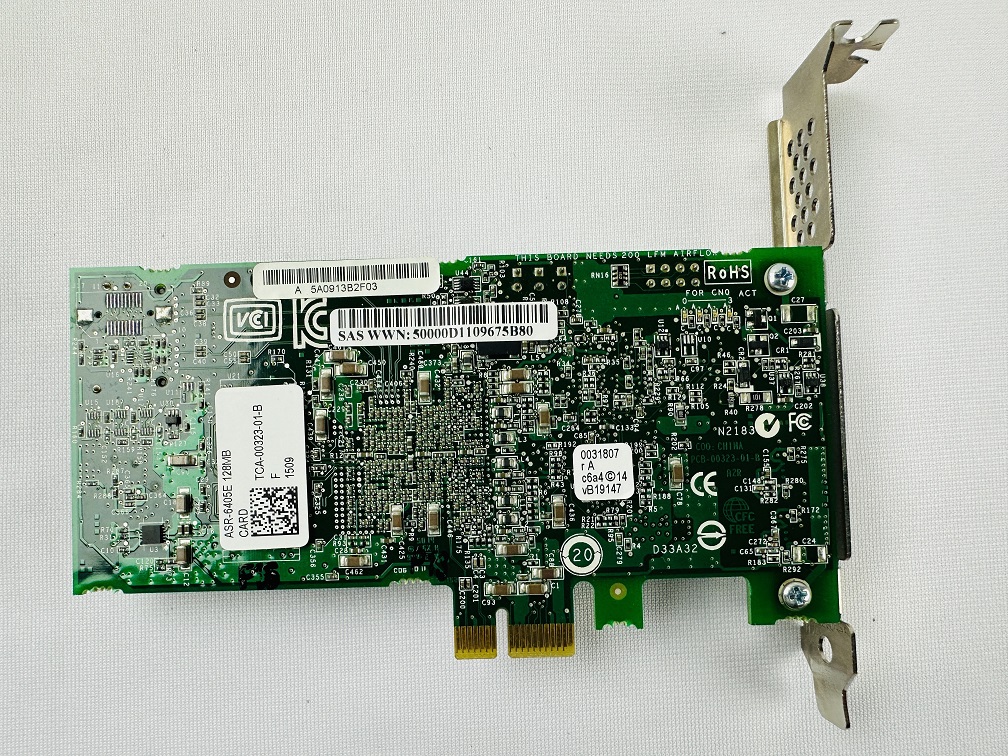 Adaptec ASR-6405E SCSI Controller Card Adaptec ASR-6405E SCSI Controller Card