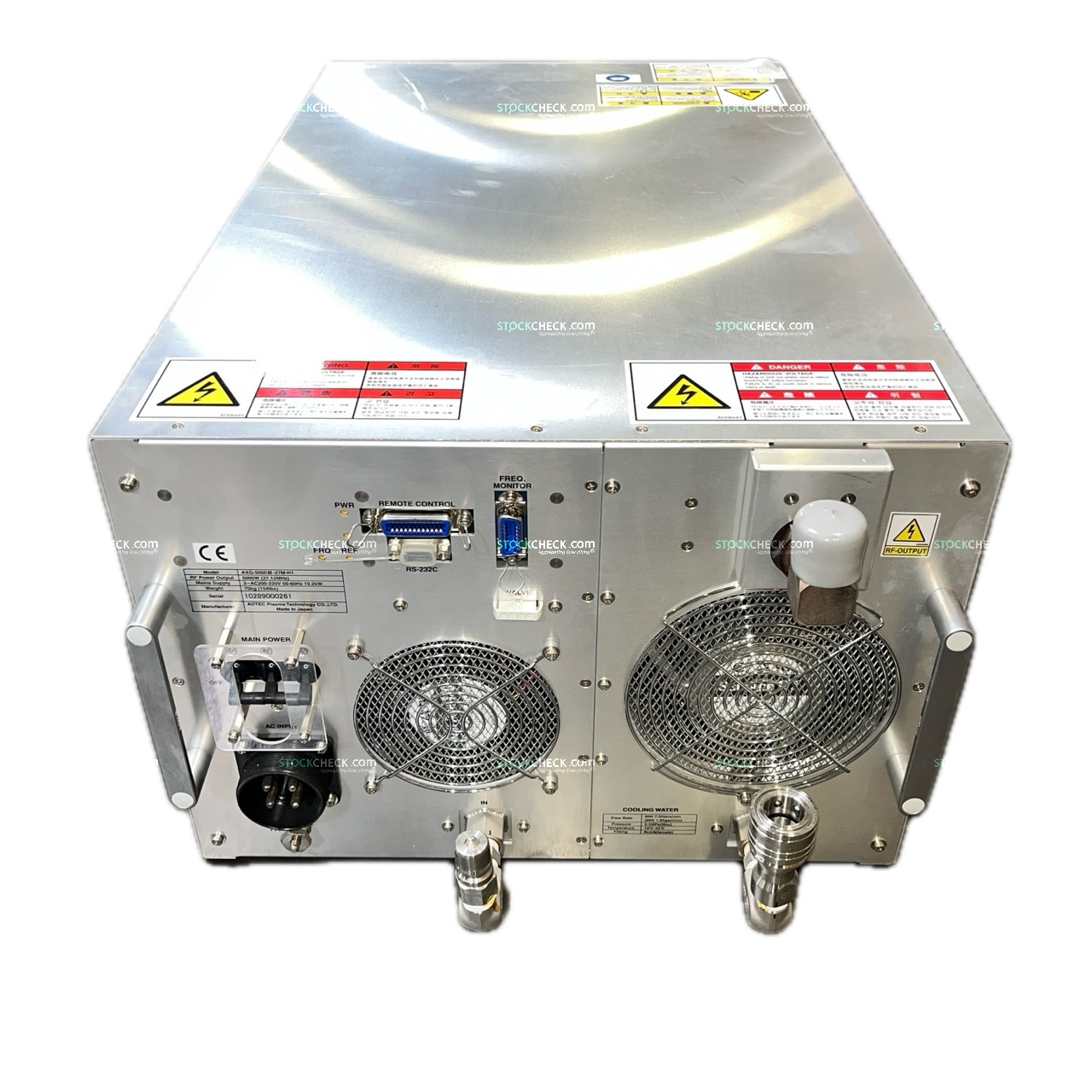 Adtec AXG-5000III RF Plasma Generator Adtec AXG-5000III RF Plasma Generator