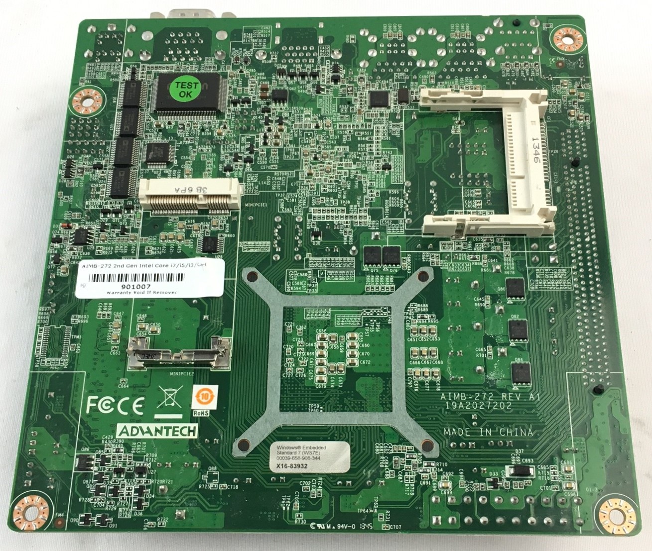Advantech AIMB-272 Industrial CPU Board Advantech AIMB-272 Industrial CPU Board