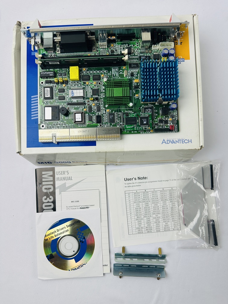 Advantech MIC-3355 CompactPCI CPU Board Advantech MIC-3355 CompactPCI CPU Board