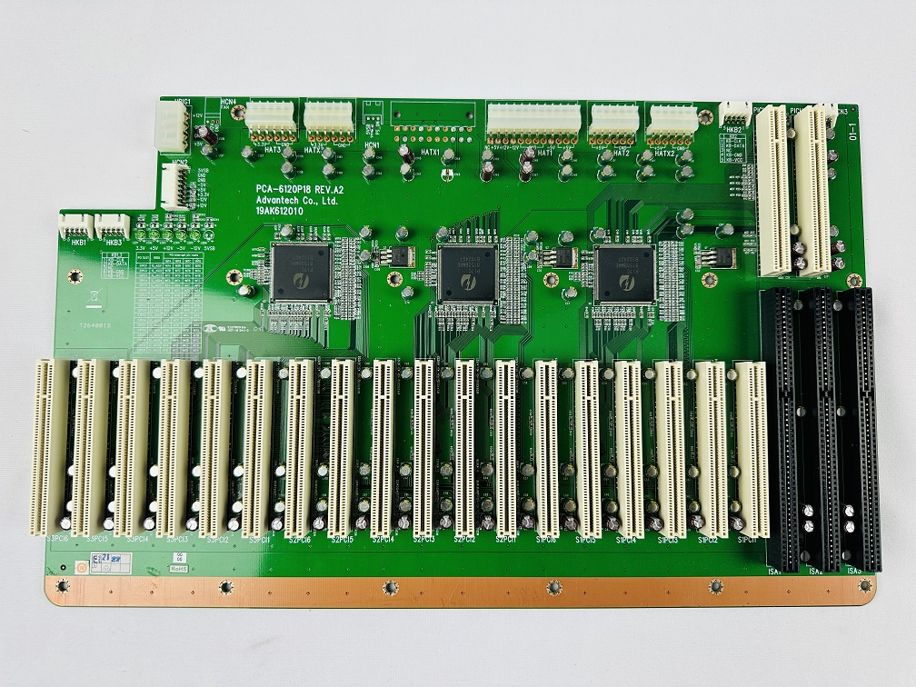 Advantech PCA-6120P18-0A2E 20-slot PCI/ISA Backplane Advantech PCA-6120P18-0A2E 20-slot PCI/ISA Backplane