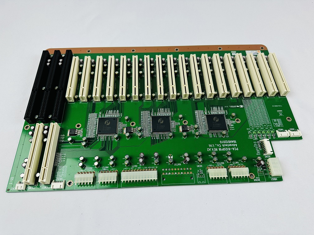 Advantech PCA-6120P18-0A2E 20-slot PCI/ISA Backplane Advantech PCA-6120P18-0A2E 20-slot PCI/ISA Backplane