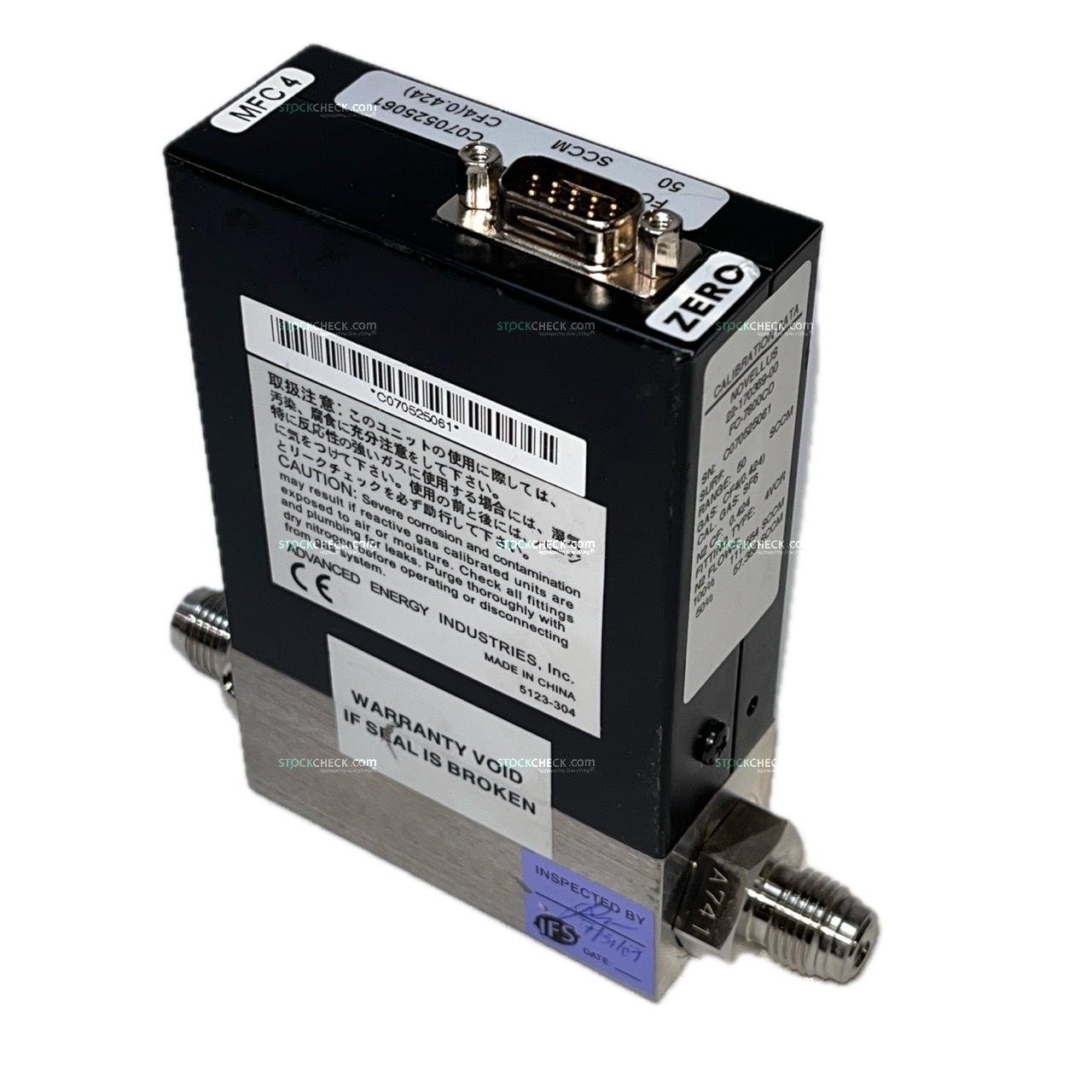 Aera FC-7800CD Mass Flow Controller Aera FC-7800CD Mass Flow Controller