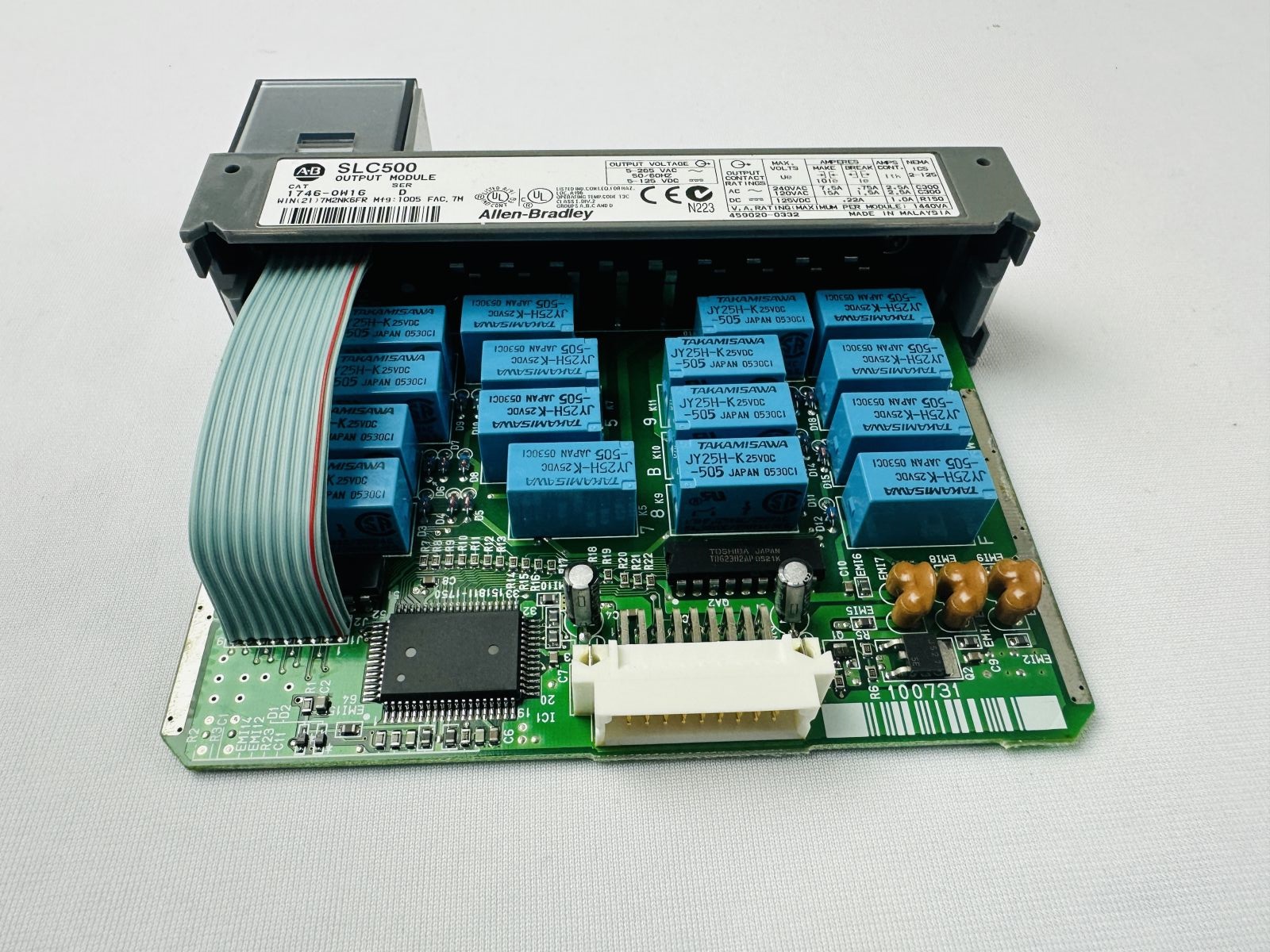 Allen-Bradley 1746-OW16 SER D SLC 500 Output Module Allen-Bradley 1746-OW16 SER D SLC 500 Output Module