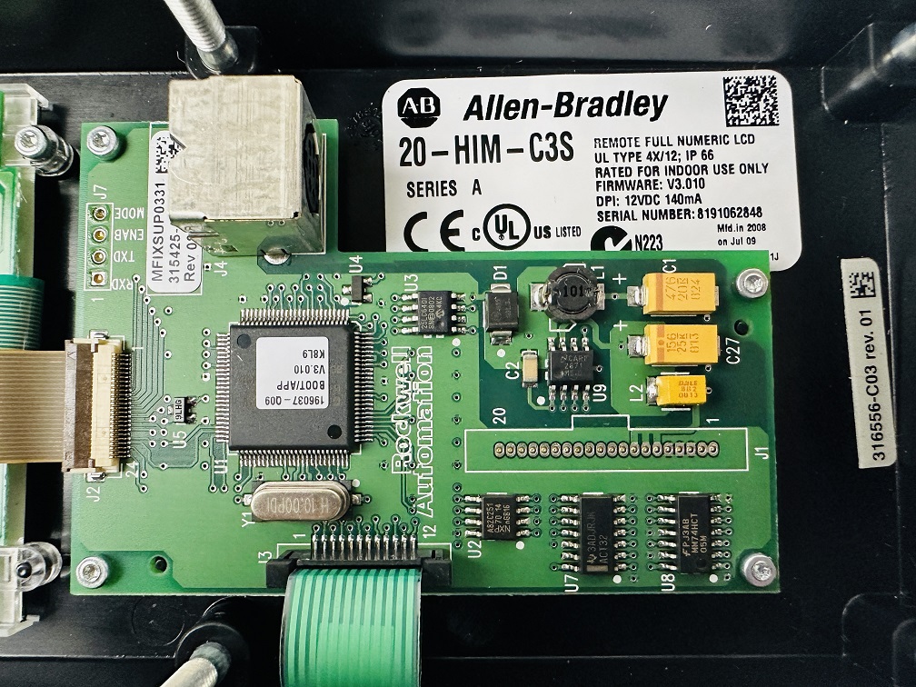 Allen-Bradley 20-HIM-C3S Remote Human Interface Module Allen-Bradley 20-HIM-C3S Remote Human Interface Module