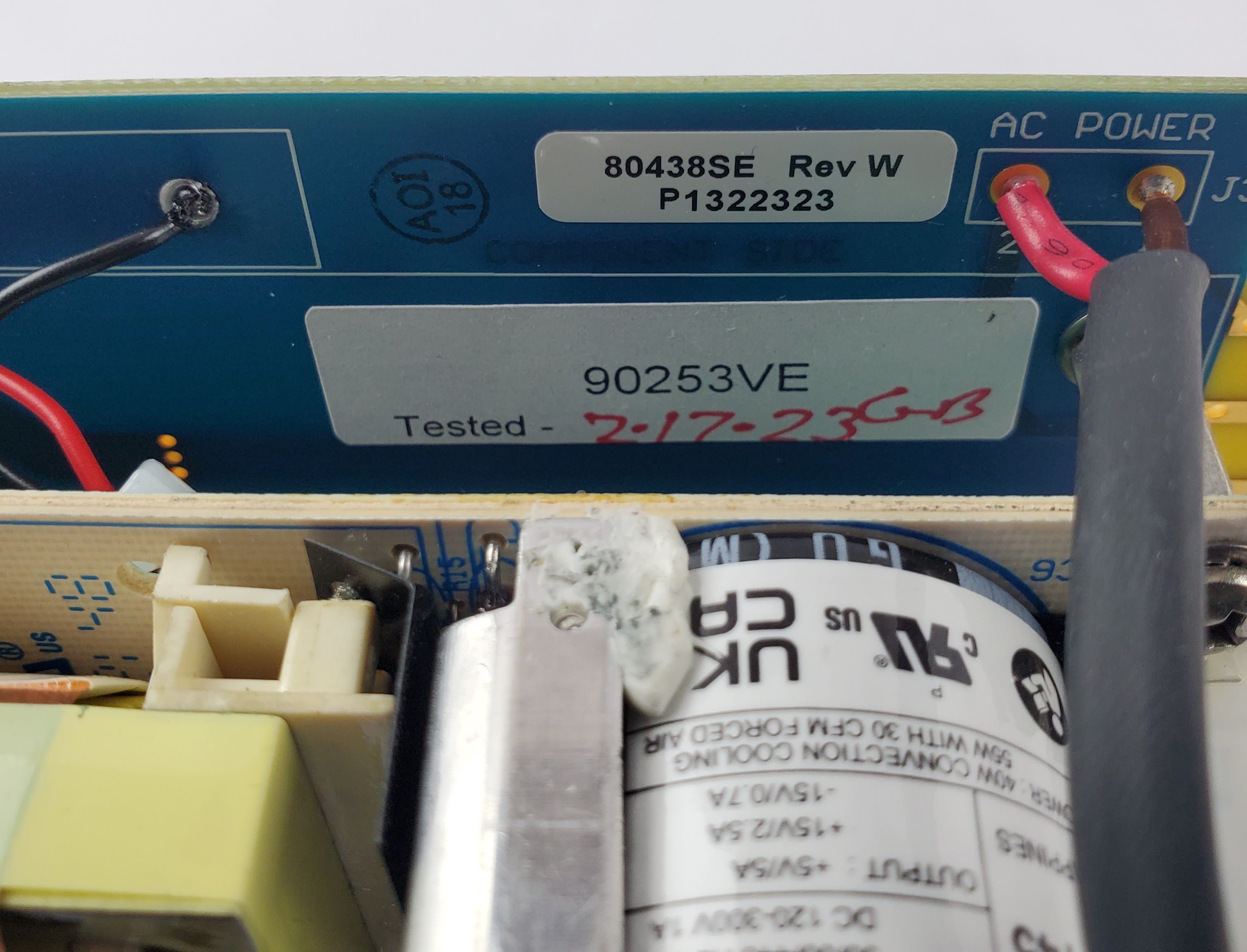 Ametek 90253VE Power Supply Module / Keypad Module Ametek 90253VE Power Supply Module / Keypad Module
