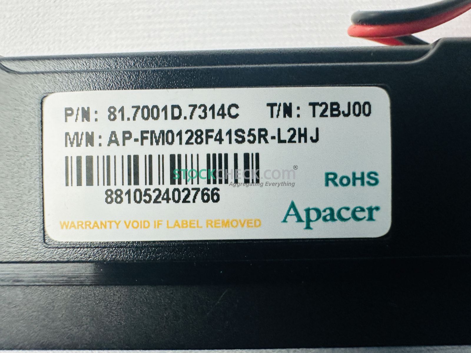 Apacer 81.7001D.7314C AP-FM0128F41S5R-L2HJ Disk-on-Chip Module Apacer 81.7001D.7314C AP-FM0128F41S5R-L2HJ Disk-on-Chip Module