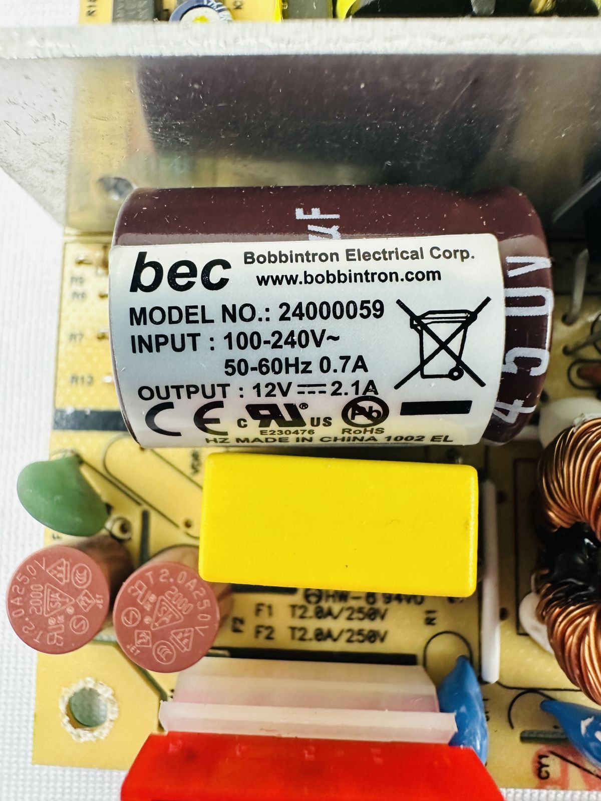 BEC 24000059 Open-Frame Power Supply BEC 24000059 Open-Frame Power Supply