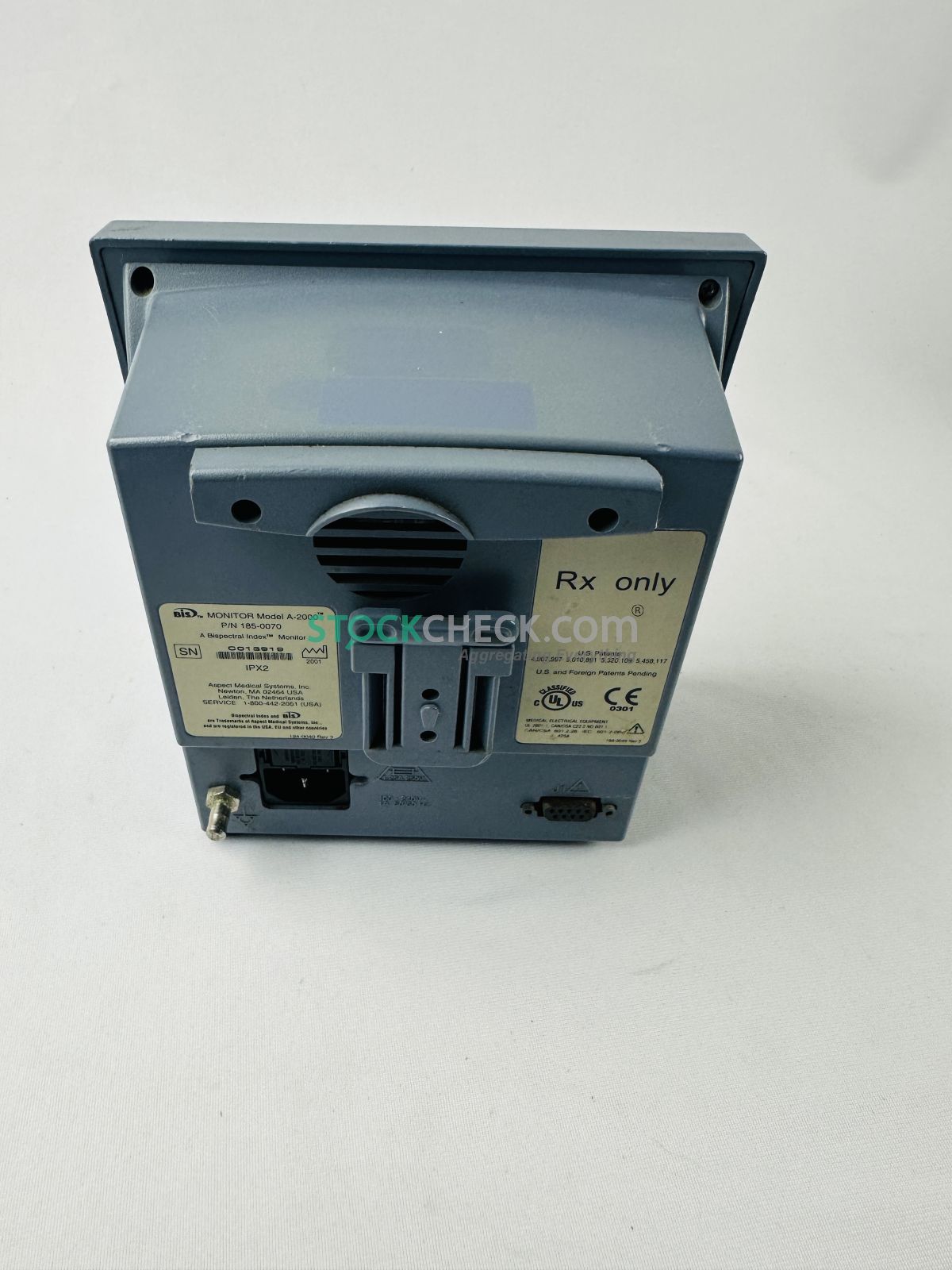 Aspect Medical Systems 185-0070 Medical Index Monitor Aspect Medical Systems 185-0070 Medical Index Monitor