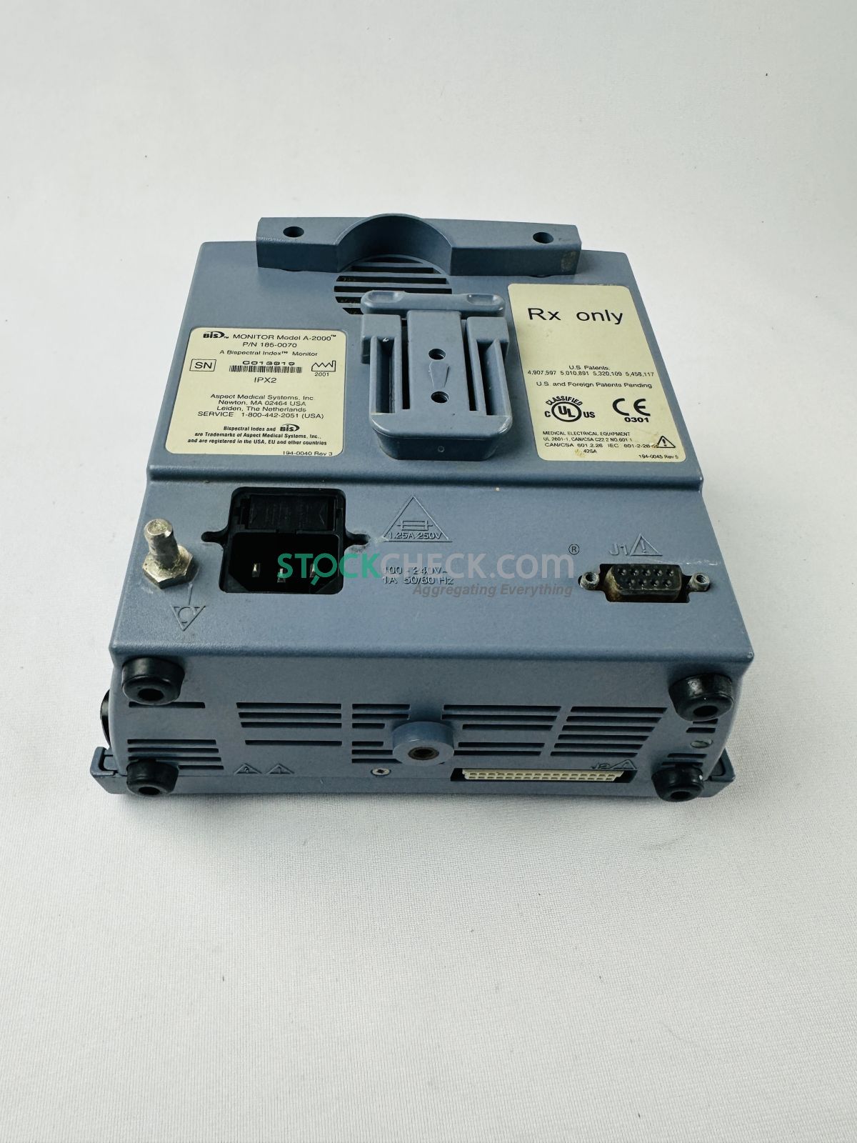 Aspect Medical Systems 185-0070 Medical Index Monitor Aspect Medical Systems 185-0070 Medical Index Monitor