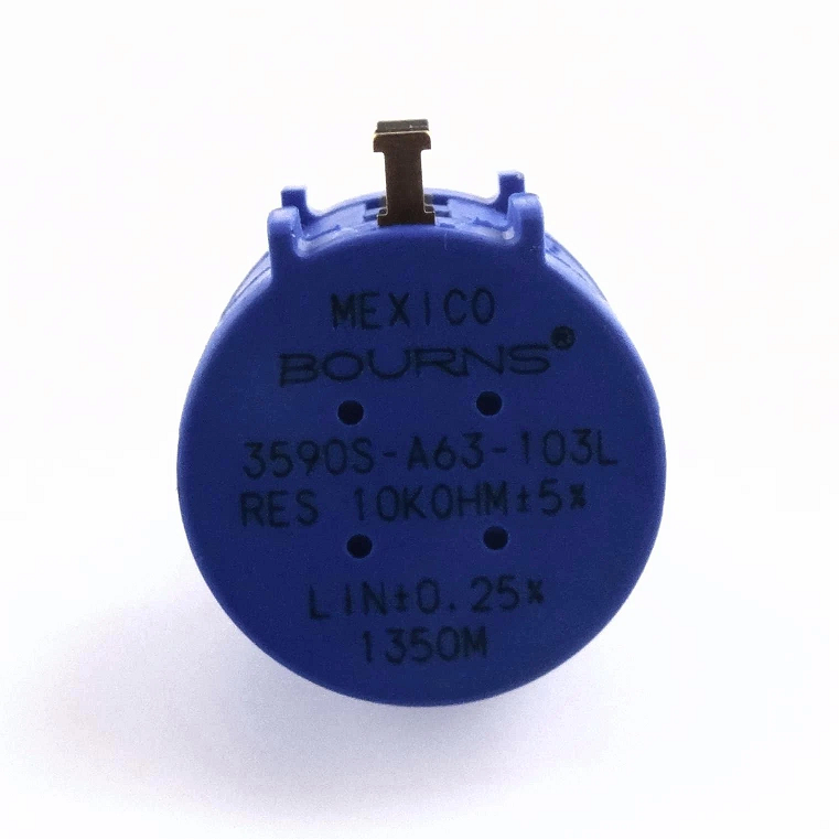 Bourns 3590S-A63-103L Multiturn Precision Potentiometer Bourns 3590S-A63-103L Multiturn Precision Potentiometer