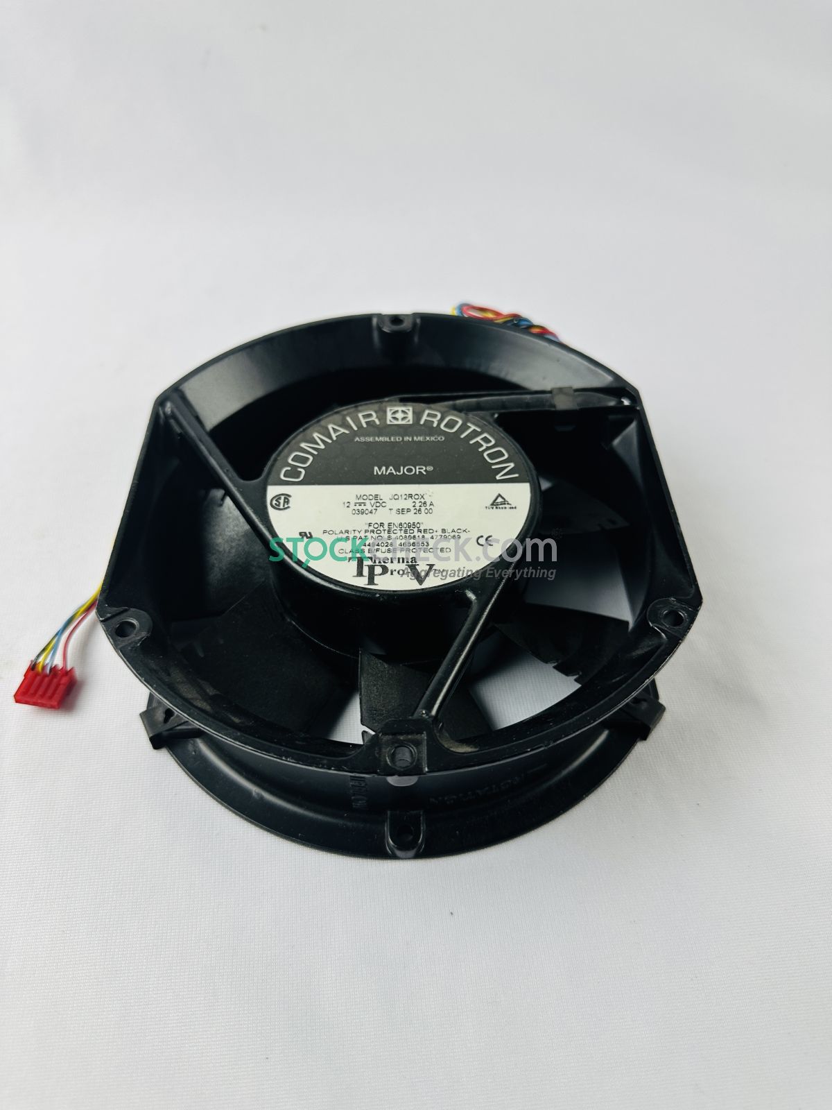 Comair Rotron JQ12ROX 039047 172mm 12V 2.26A Axial Fan Comair Rotron JQ12ROX 039047 172mm 12V 2.26A Axial Fan