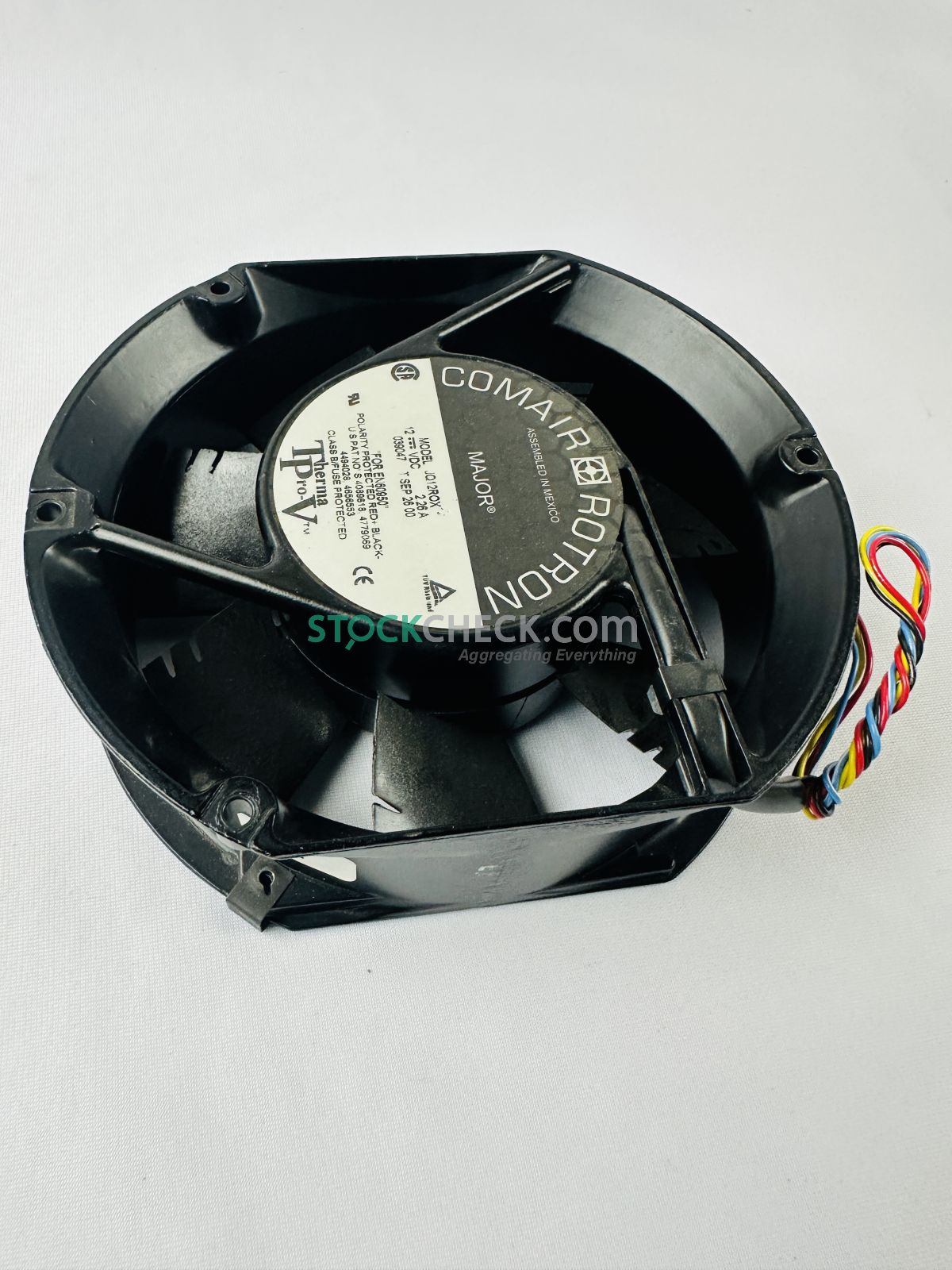 Comair Rotron JQ12ROX 039047 172mm 12V 2.26A Axial Fan Comair Rotron JQ12ROX 039047 172mm 12V 2.26A Axial Fan
