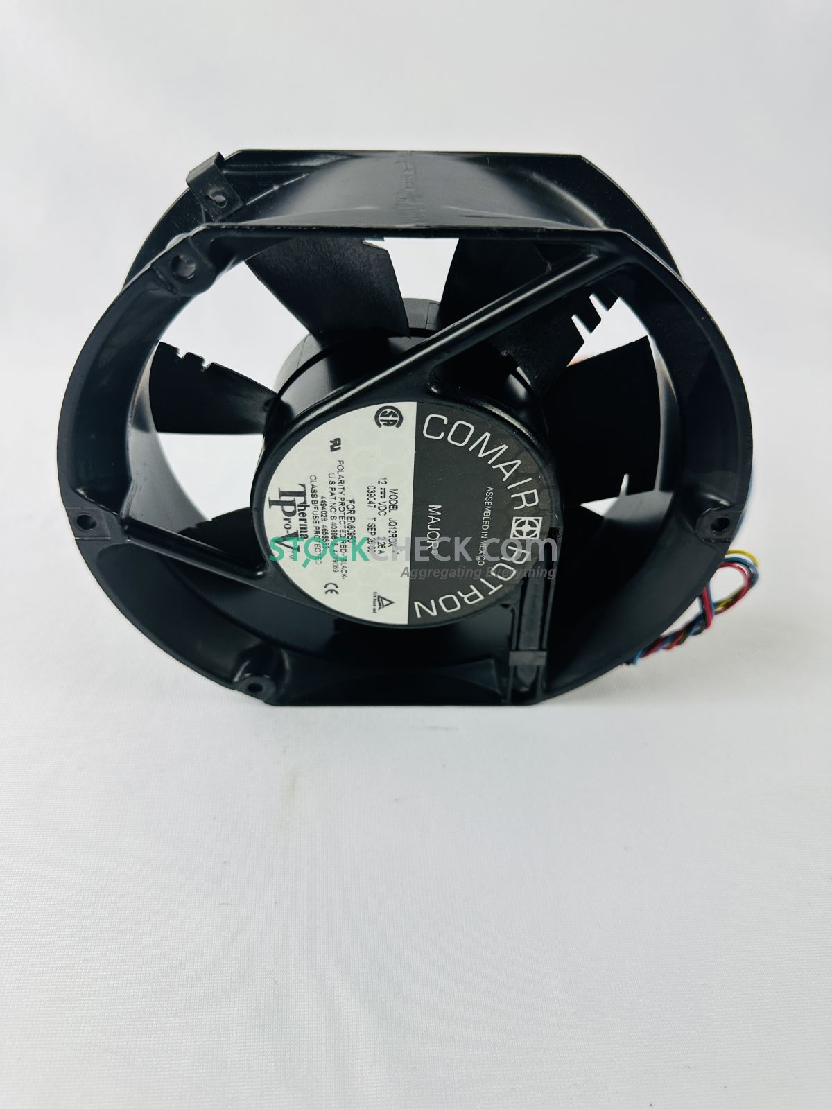 Comair Rotron JQ12ROX 039047 172mm 12V 2.26A Axial Fan Comair Rotron JQ12ROX 039047 172mm 12V 2.26A Axial Fan
