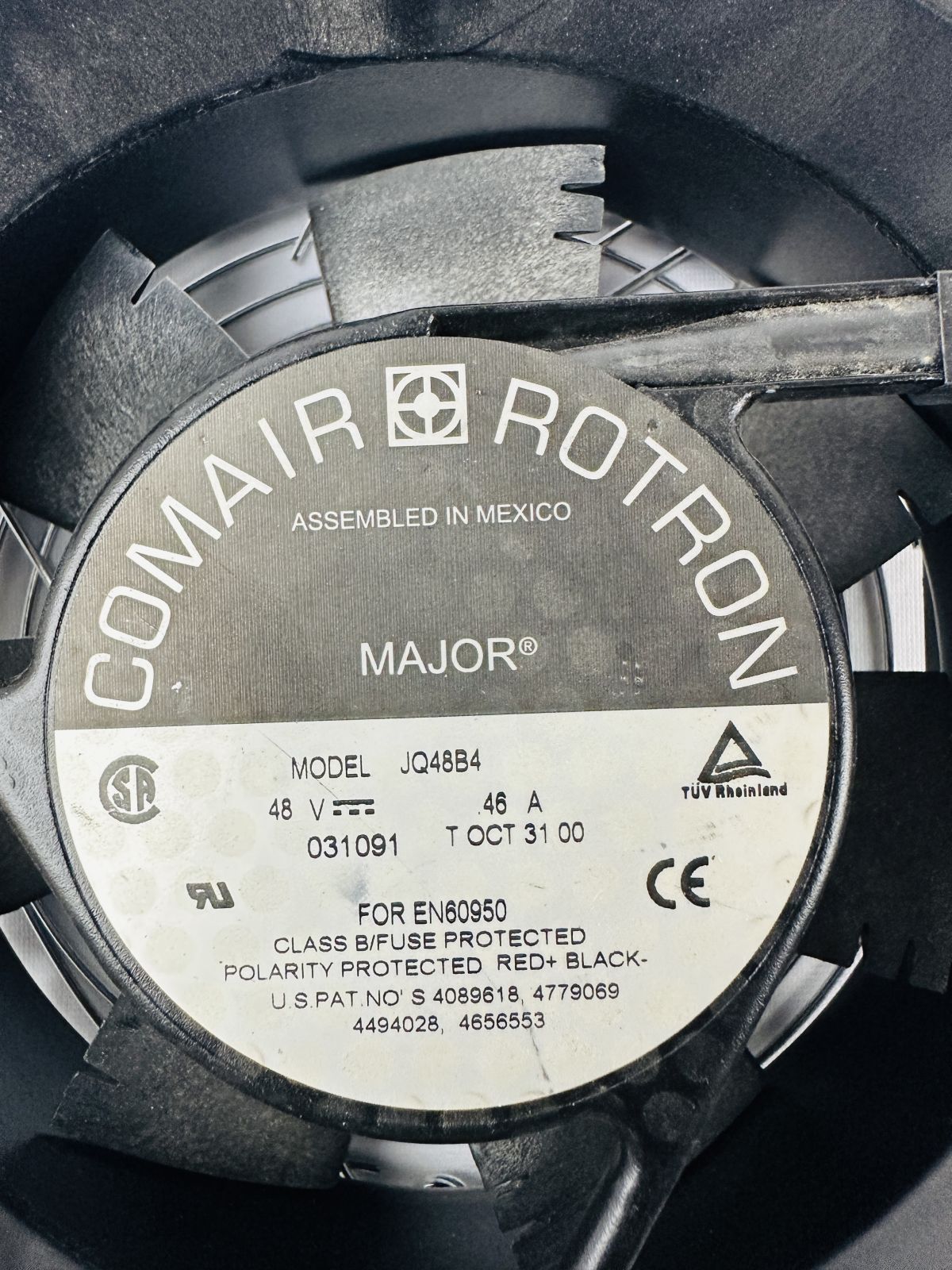Comair Rotron JQ48B4 Major Fan Comair Rotron JQ48B4 Major Fan
