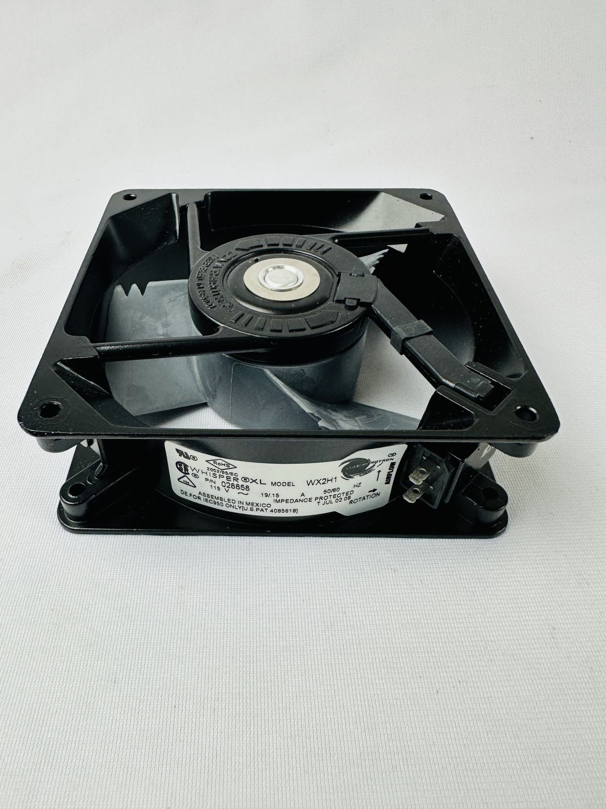Comair Rotron WX2H1 028858 Whisper XL Fan Comair Rotron WX2H1 028858 Whisper XL Fan