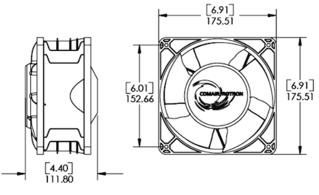 Comair Rotron TNE3A Fan Comair Rotron TNE3A Fan