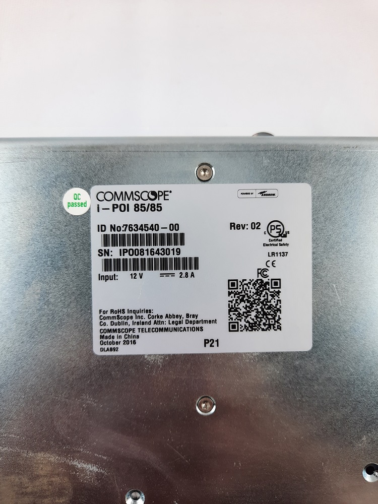 CommScope 7634540-00 i-POI 85/85 i-POI Active Intelligent Point of Interface CommScope 7634540-00 i-POI 85/85 i-POI Active Intelligent Point of Interface