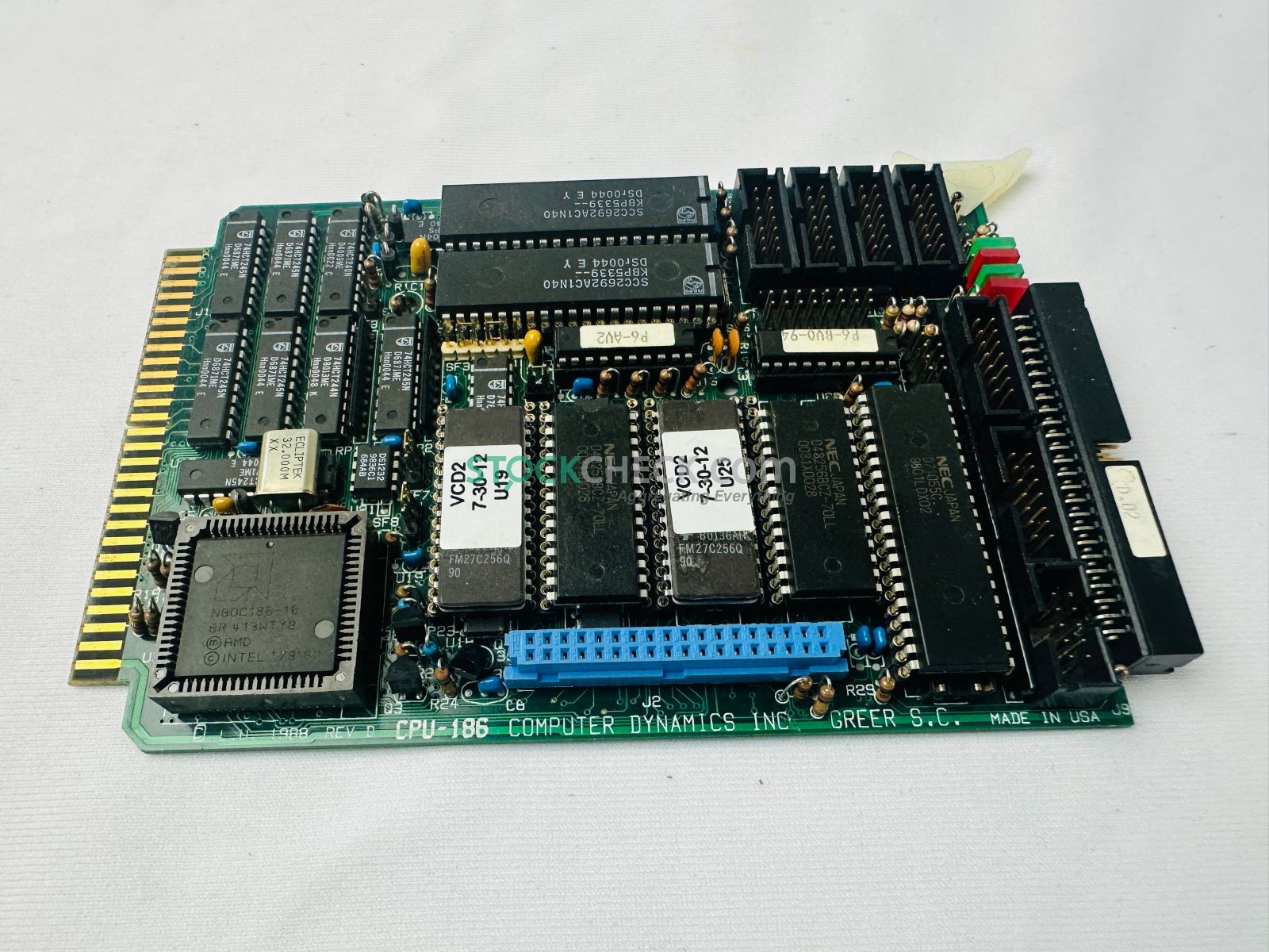 Computer Dynamics CPU-186 CPU Board | Processor Board | STD Bus Computer Dynamics CPU-186 CPU Board | Processor Board | STD Bus