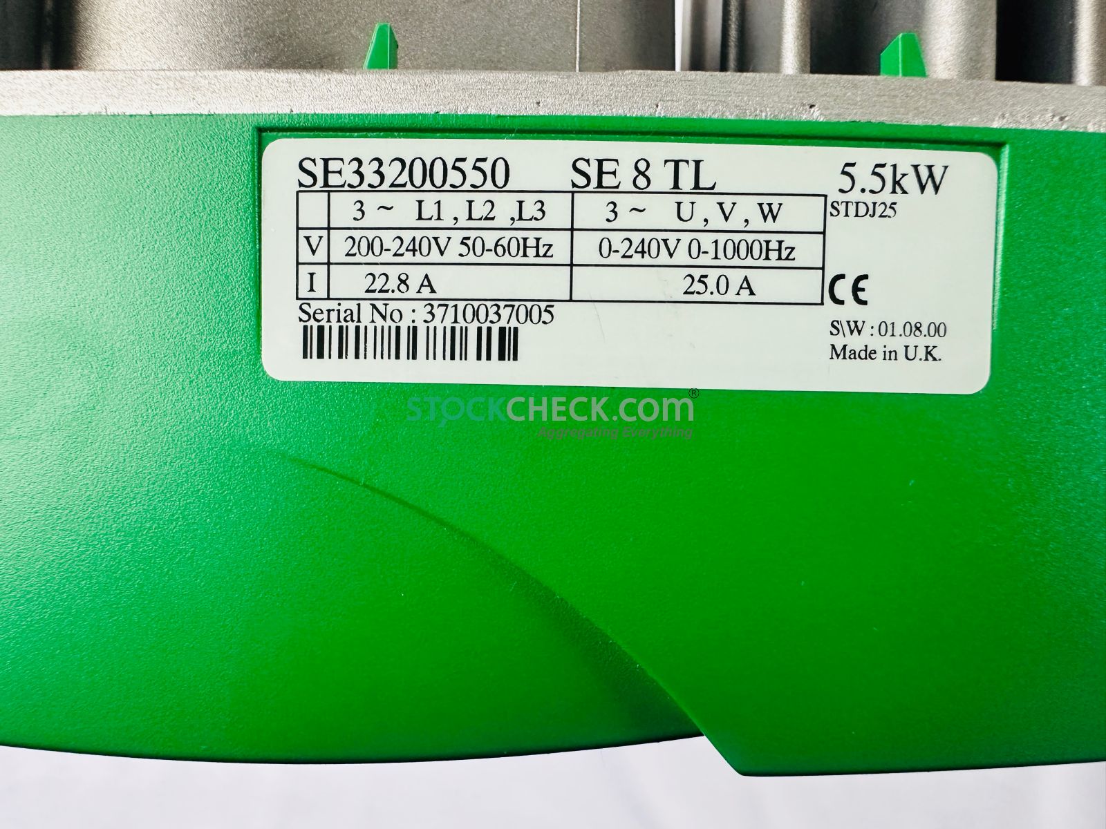 Control Techniques SE33200550 COMMANDER SE 5.5KW AC Drive Control Techniques SE33200550 COMMANDER SE 5.5KW AC Drive