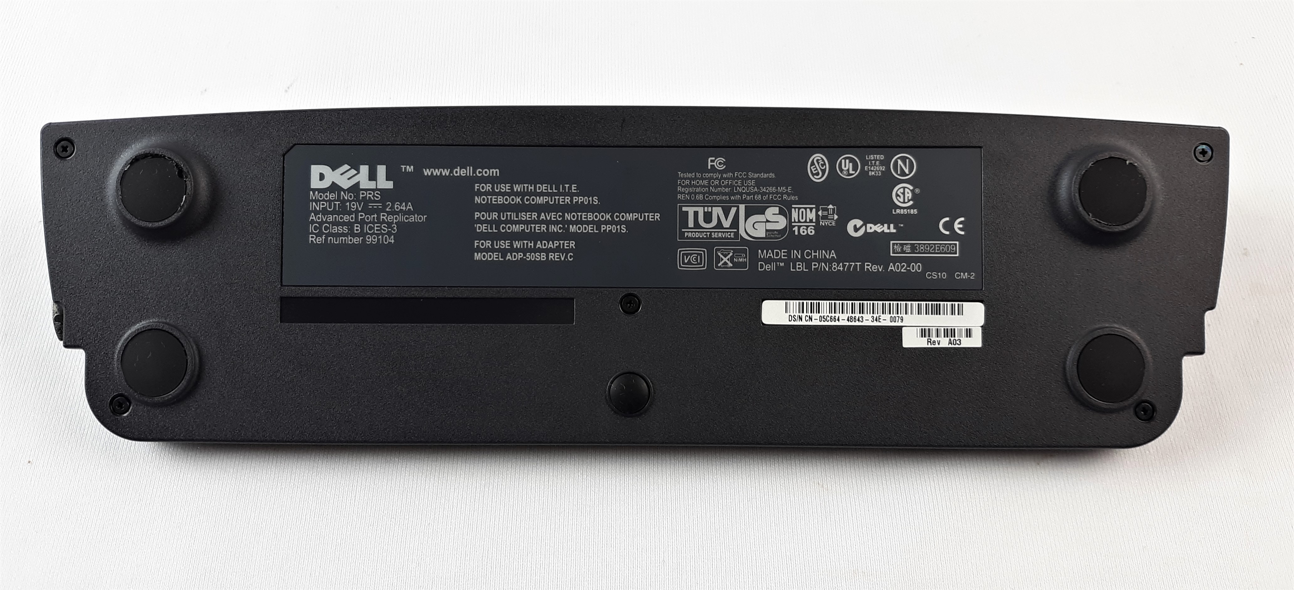 Dell 8477T Docking Station Dell 8477T Docking Station