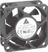 Delta Electronics AFB0648HH Server Square Fan | DC 48V 0.10A, 60x60x25mm Delta Electronics AFB0648HH Server Square Fan | DC 48V 0.10A, 60x60x25mm