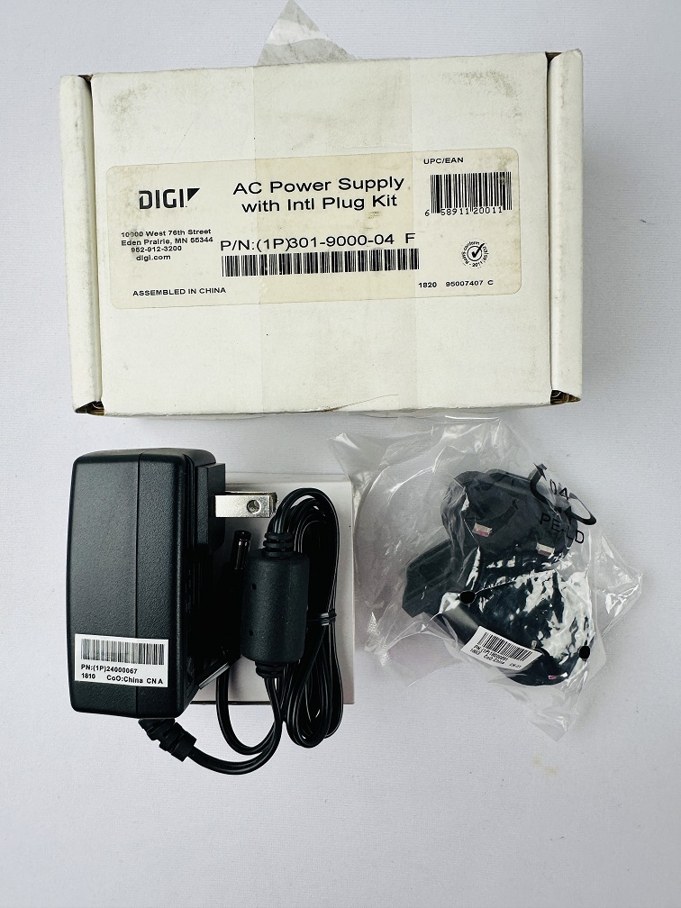 Digi International 301-9000-04 AC Power Supply Adapter Digi International 301-9000-04 AC Power Supply Adapter