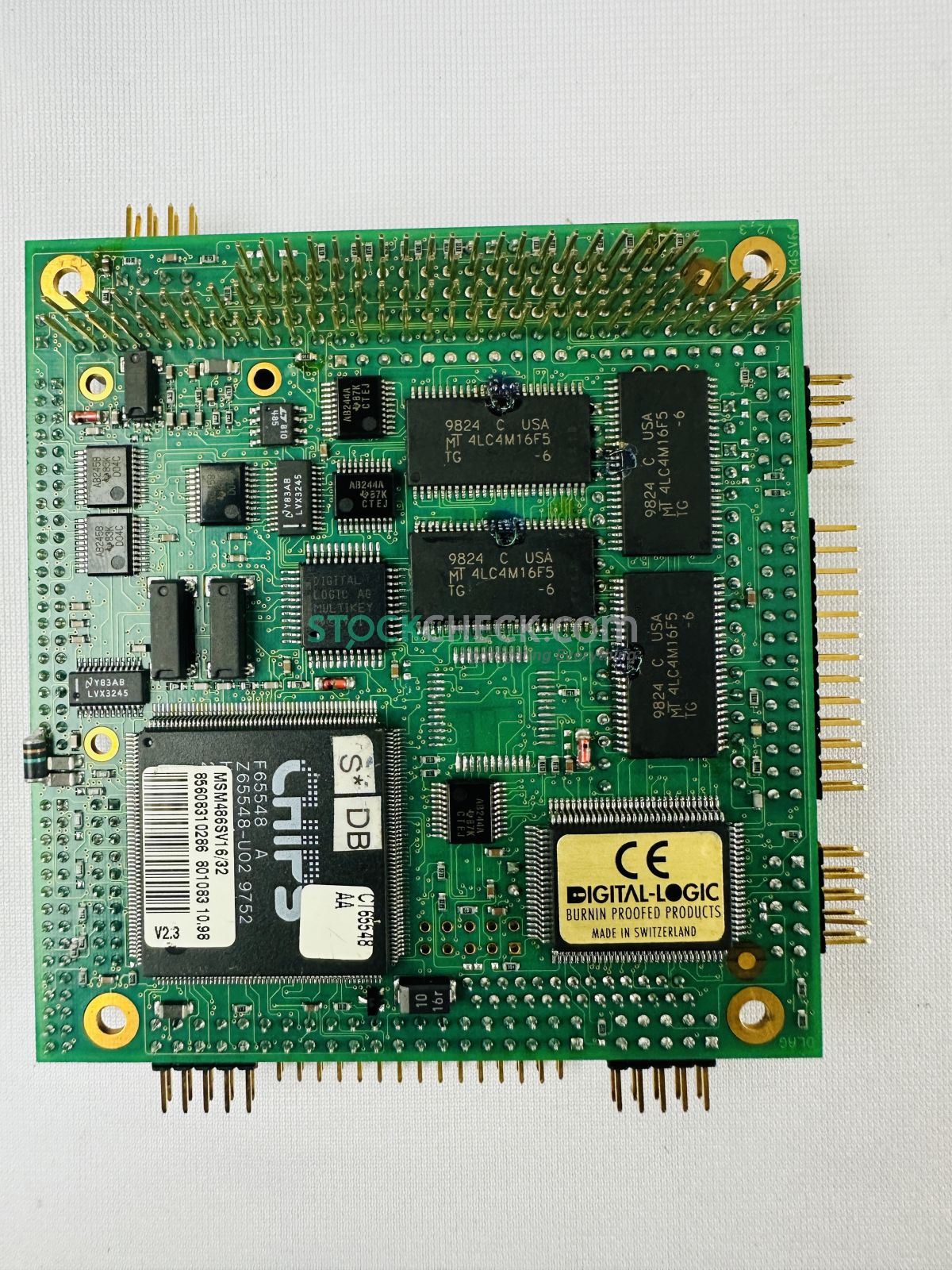 Digital Logic MSM486SV16/32 801083 PC/104 CPU Board Digital Logic MSM486SV16/32 801083 PC/104 CPU Board