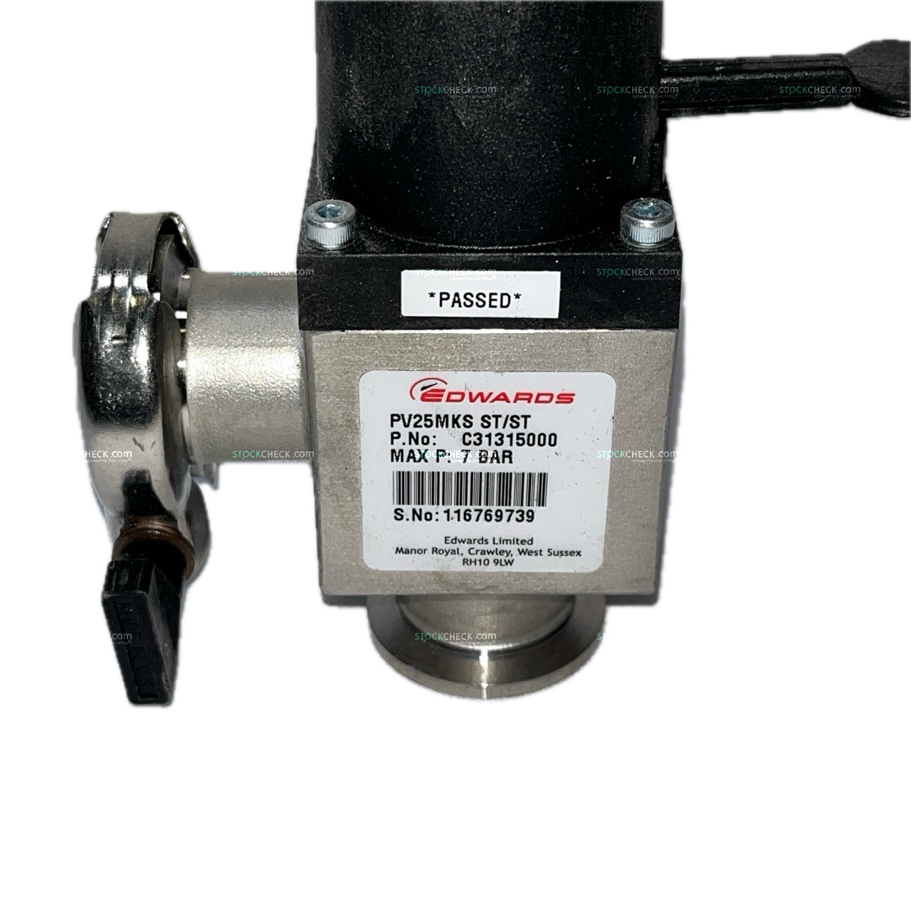 Edwards C31315000 Isolation Valve| Small Oil Sealed Pump Edwards C31315000 Isolation Valve| Small Oil Sealed Pump