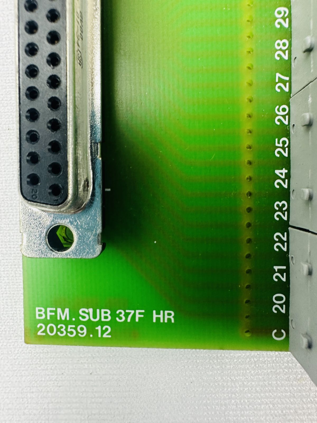 Entrelec BFM.SUB 37F HR 20359.12 Breakout Terminal Block Entrelec BFM.SUB 37F HR 20359.12 Breakout Terminal Block