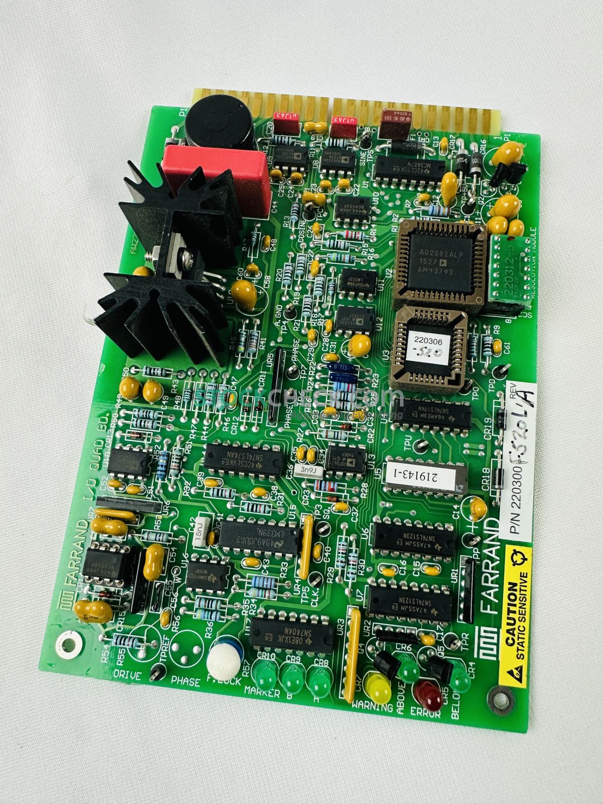 Farrand 220300-F520L Analog to Digital I/O Quad Converter Board Farrand 220300-F520L Analog to Digital I/O Quad Converter Board