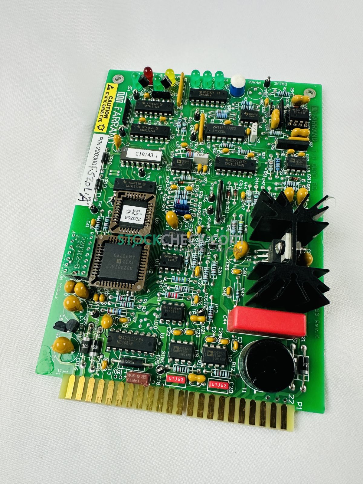Farrand 220300-F520L Analog to Digital I/O Quad Converter Board Farrand 220300-F520L Analog to Digital I/O Quad Converter Board