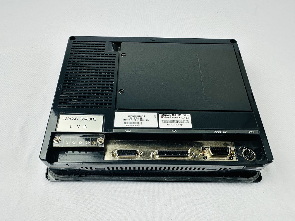 GE Fanuc GQPI31200E2P-B Quickpanel Monochrome 9" Operator Interface Panel GE Fanuc GQPI31200E2P-B Quickpanel Monochrome 9" Operator Interface Panel
