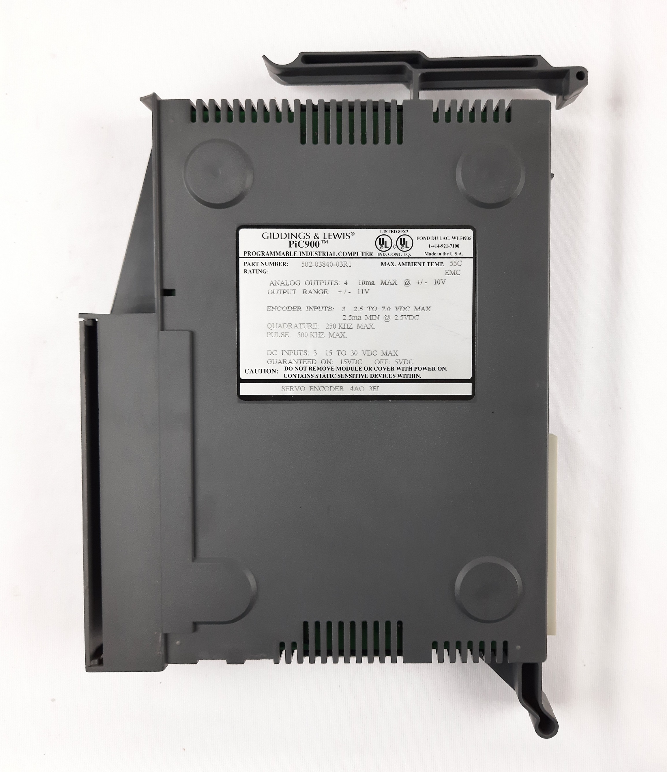 Giddings & Lewis 502-03840-03R1 Servo Interface Module Giddings & Lewis 502-03840-03R1 Servo Interface Module
