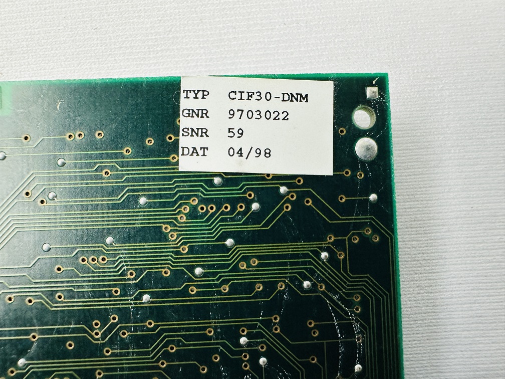 Hilscher CIF30-DNM DeviceNet ISA Interface Card Hilscher CIF30-DNM DeviceNet ISA Interface Card