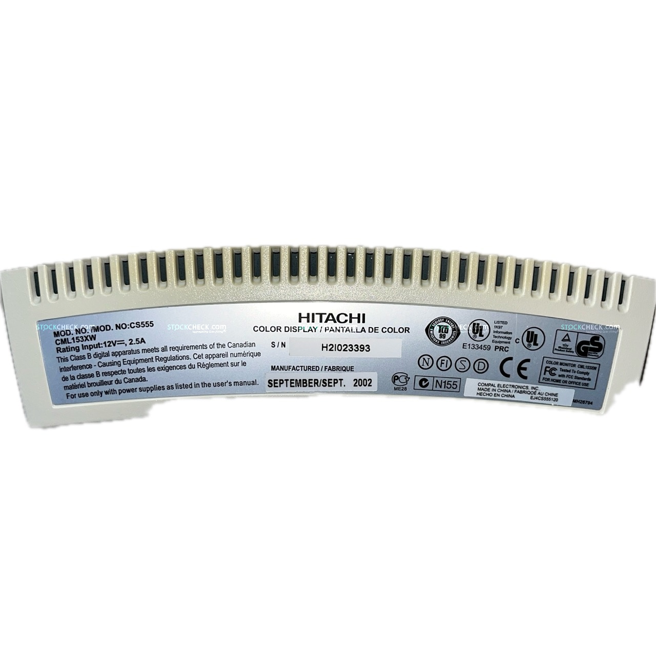 Hitachi CML153XW Hitachi CML153XW
