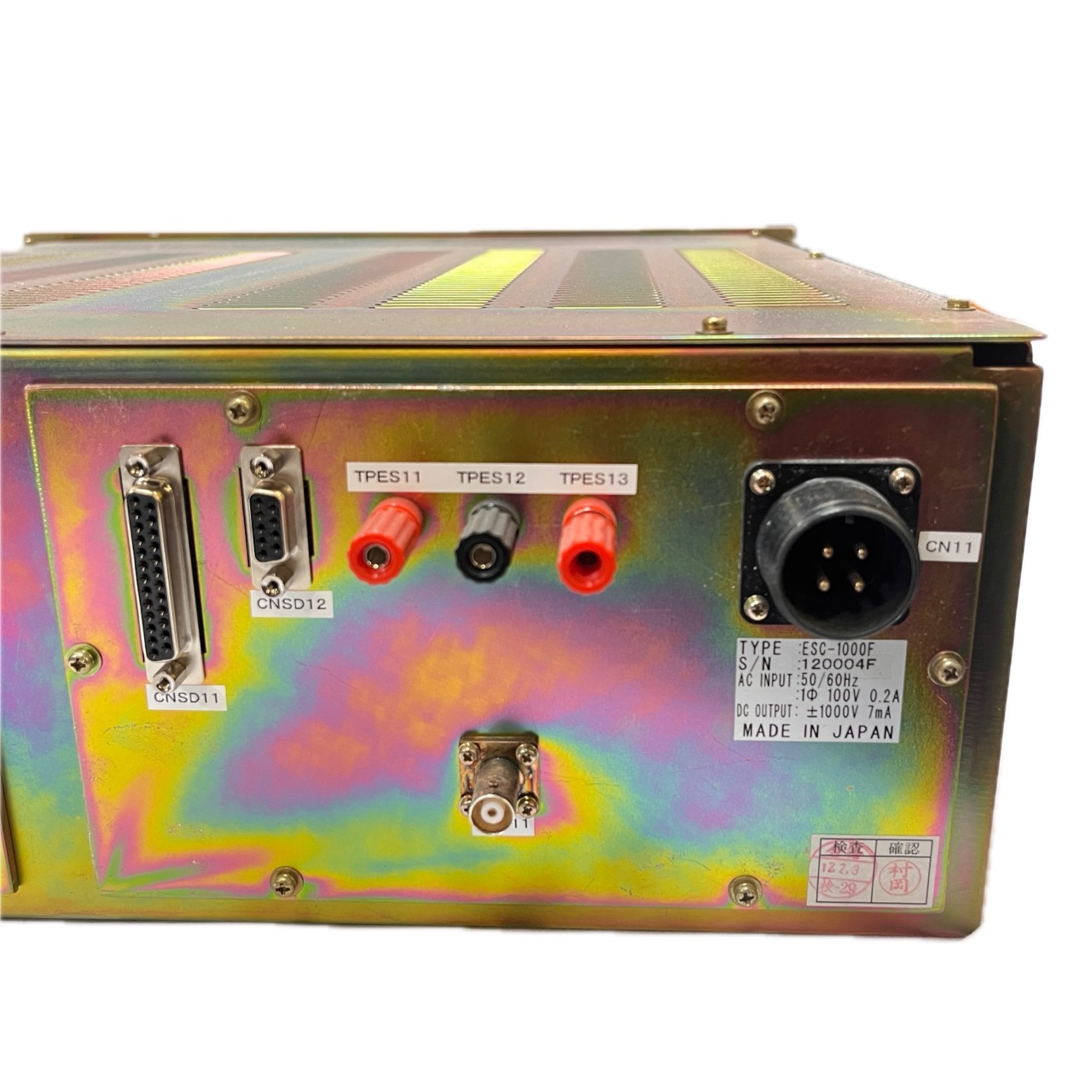 Hitachi ESC-1000F DC Single Channel Power Supply Hitachi ESC-1000F DC Single Channel Power Supply