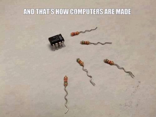 How are computers made?