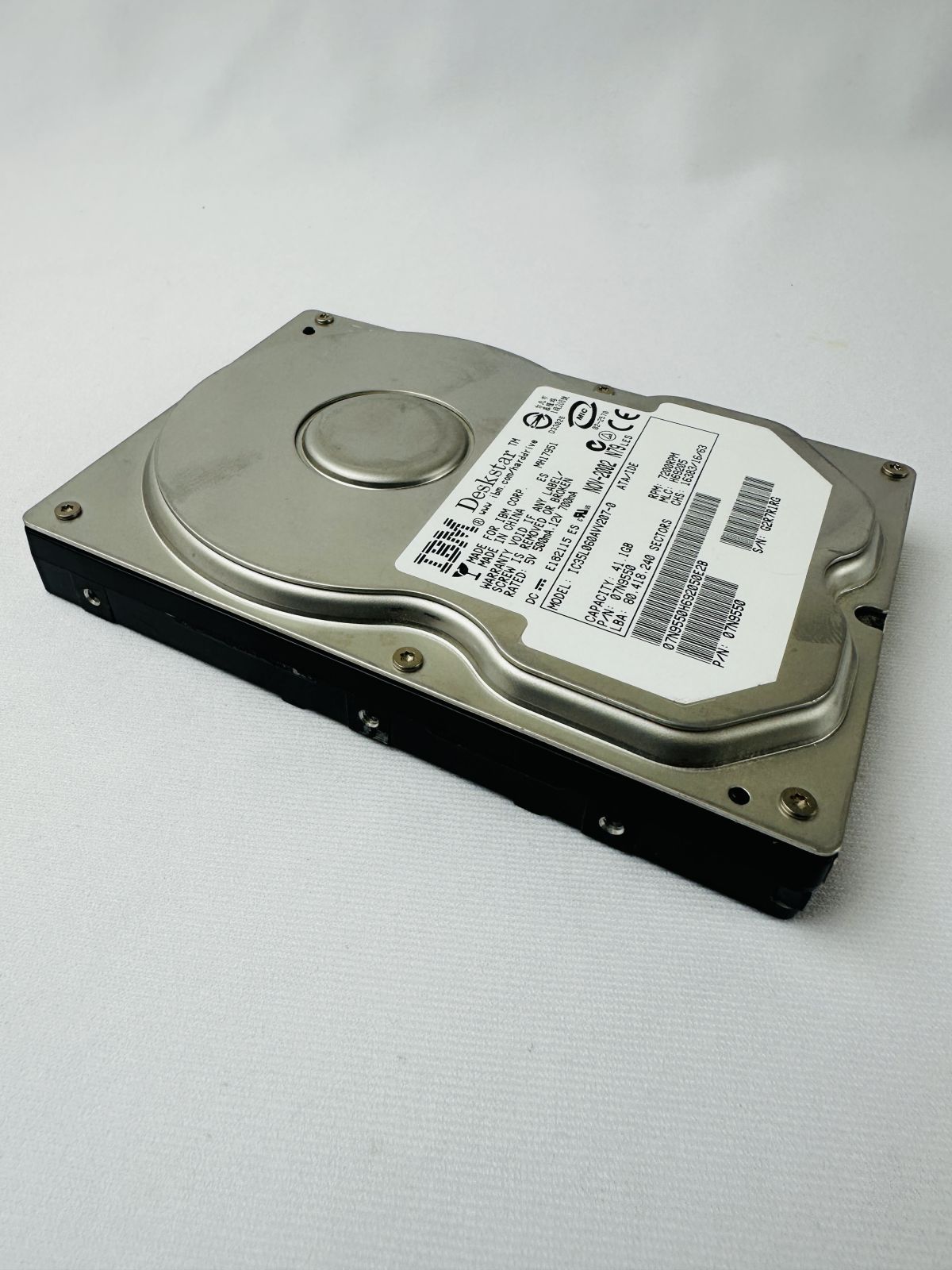 IBM 07N9550 IC35L060AVV207-0 Hard Disk Drive IBM 07N9550 IC35L060AVV207-0 Hard Disk Drive