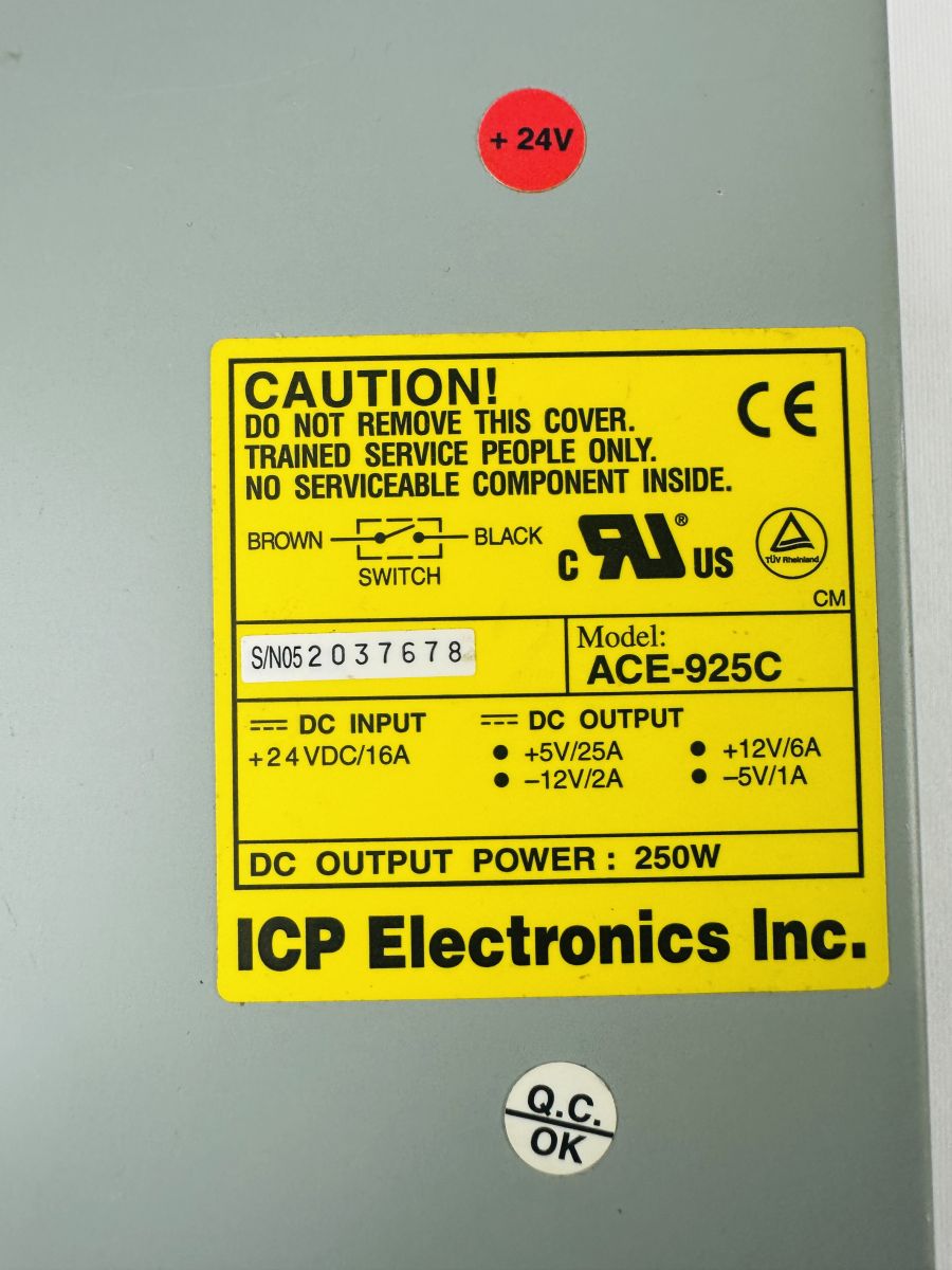 IEI ACE-925C Power Supplies IEI ACE-925C Power Supplies