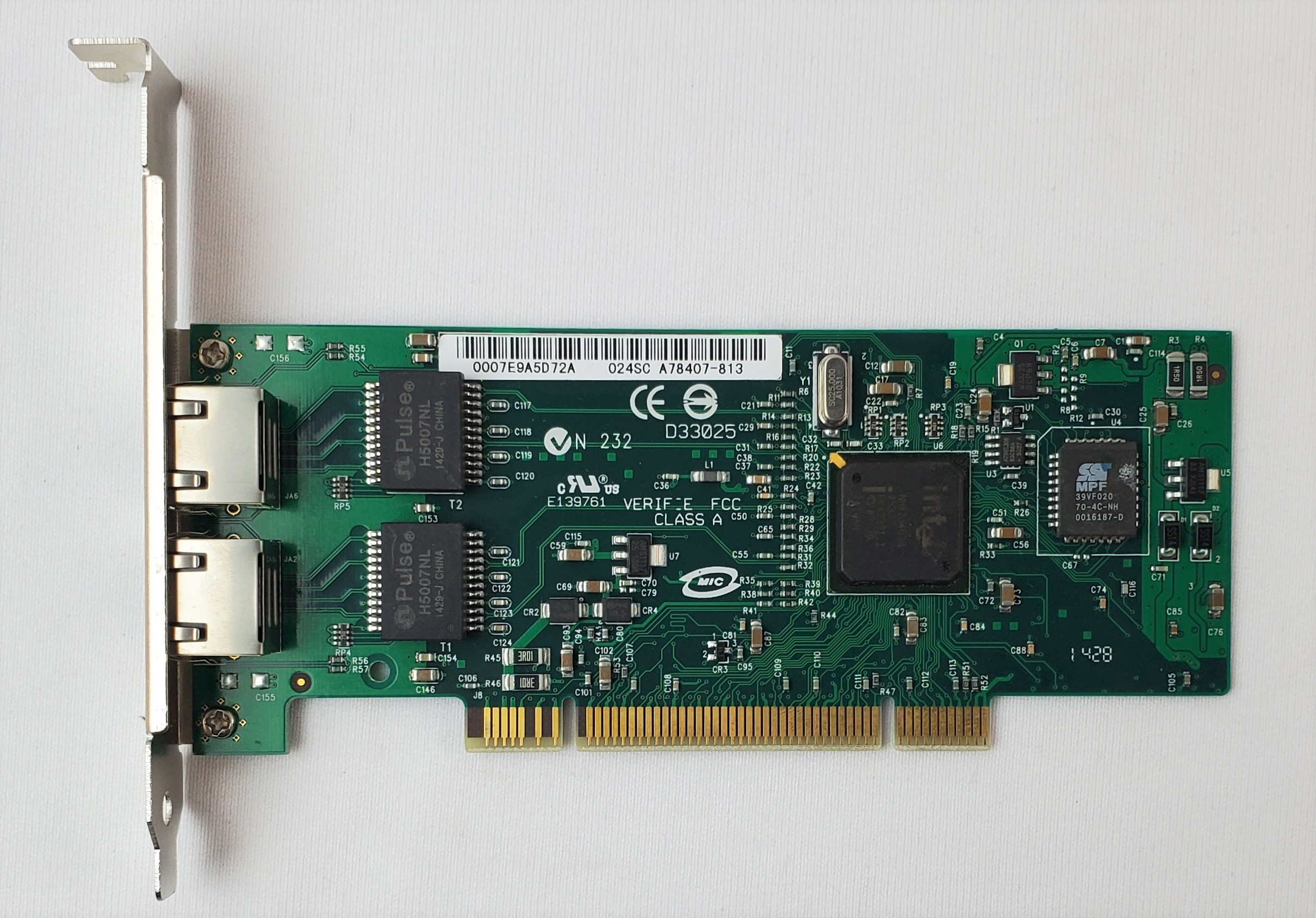 Intel D33025 Network Card Intel D33025 Network Card