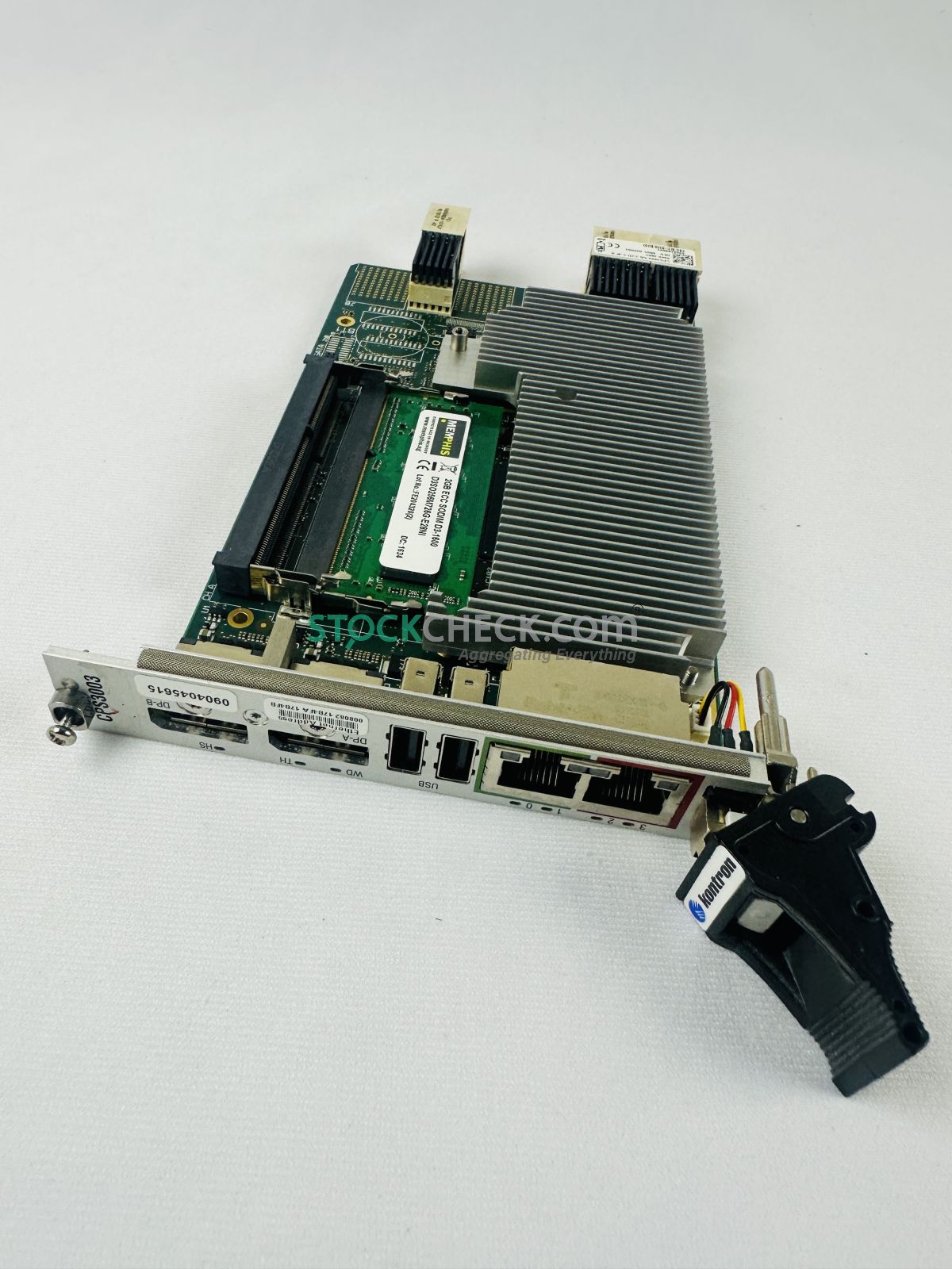 Kontron CPS3003-SA-2.2D-2-4F-K 1059-3883 3U CompactPCI CPU Board Kontron CPS3003-SA-2.2D-2-4F-K 1059-3883 3U CompactPCI CPU Board