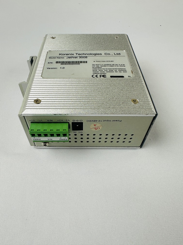 Korenix Technologies JETNET 3008 Industrial 8-Port Entry-Level Ethernet Switch Korenix Technologies JETNET 3008 Industrial 8-Port Entry-Level Ethernet Switch