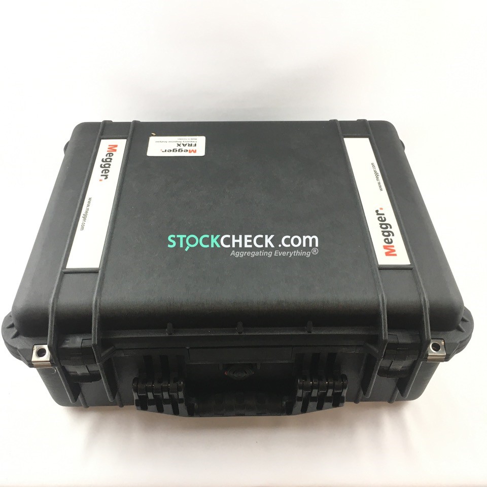 Megger FRAX 101 Sweep Frequency Response Analyzers Megger FRAX 101 Sweep Frequency Response Analyzers
