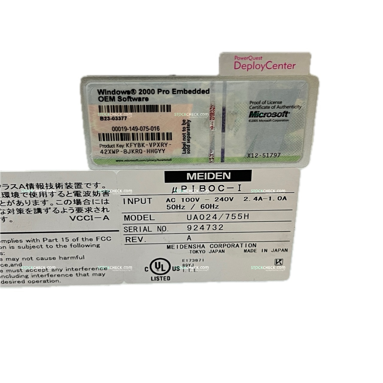 Meiden UA024/755H uPIBOC-I Industrial Computer Controller Meiden UA024/755H uPIBOC-I Industrial Computer Controller
